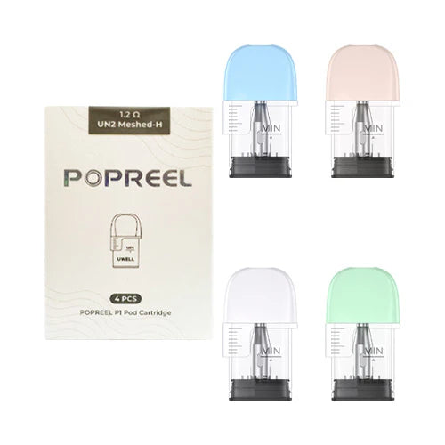 UWELL - POPREEL P1 Pod Replacement 4Pk