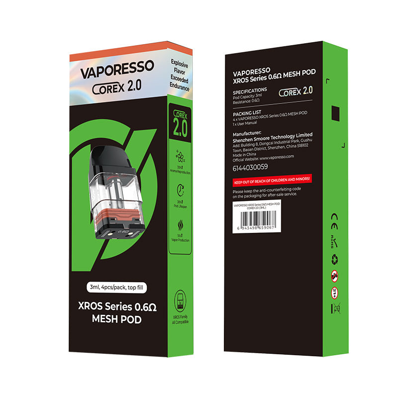 Vaporesso - Xros Series Corex 2.0 Pod Cartridge