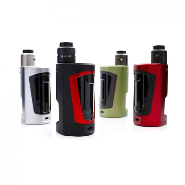 GeekVape GBOX Squonker 200W TC Kit with Radar RDA