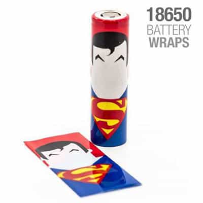 Plastic Wraps for 18650 Battery - 2 Pack