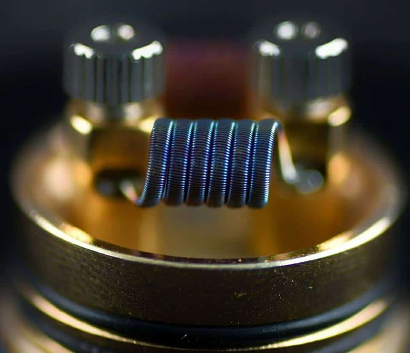 JAMMOS SMILIN COILS - 3mm 316L SS Fused Claptons - 0.23ohm
