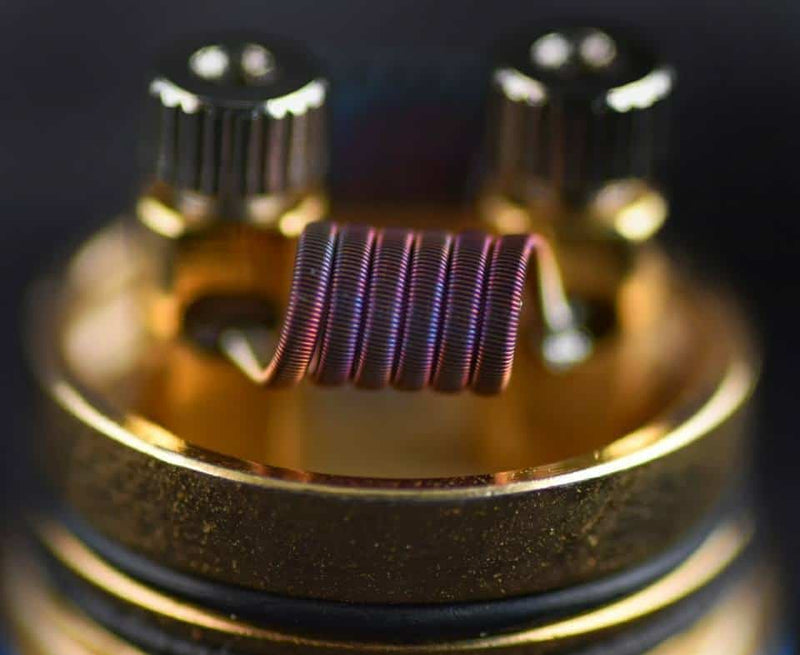 JAMMOS SMILIN COILS - 3mm 316L SS Fused Claptons - 0.23ohm