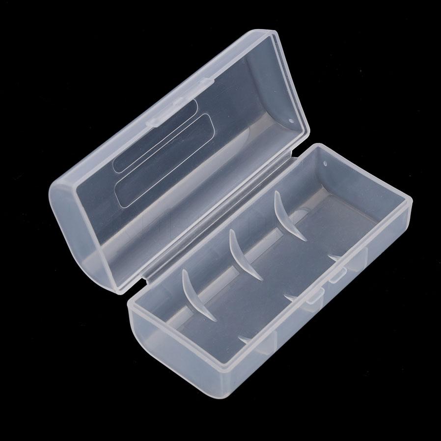 Clear Battery Case for 26650 Li ion Battery