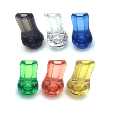 Flat Mouth Acrylic 510 Drip Tips